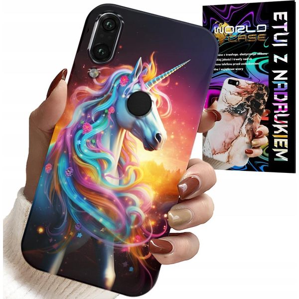 Custodia Per Huawei P Smart 2019 - Disegni Di Unicorno Per Ragazze Regalo-image
