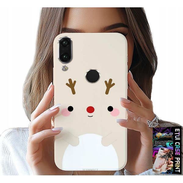Custodia Per Huawei P Smart 2019 - Renna, Renne, Disegni Festivi-image