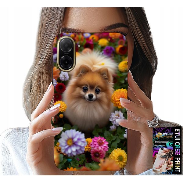 Custodia Per Xiaomi Poco X7 Pro 5G - Dolce Cagnolino, Custodia Pomeranian + Vetro-image