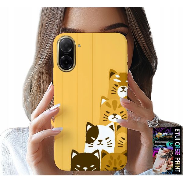 Custodia Per Xiaomi Redmi A5 - Amore Gatto, Disegni Con Gatti, Custodia + Vetro-image