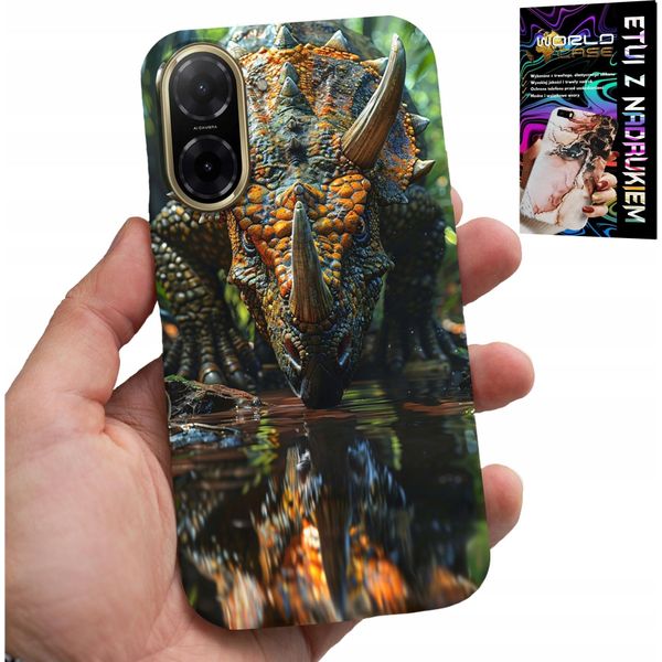 Custodia Per Xiaomi Redmi A5 - Custodia Dinosauro Triceratops-image