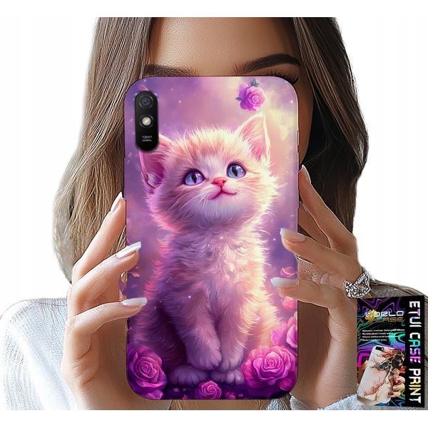Cover Per Xiaomi Redmi 9A - Simpatico Gattino, Gatto, Disegni Con Animali-image