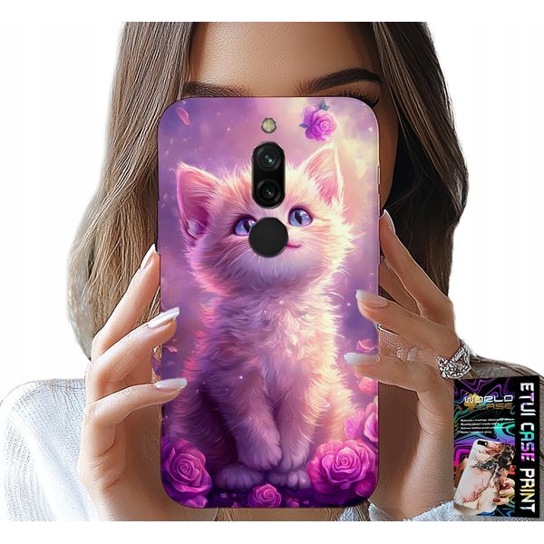 Custodia Per Xiaomi Redmi 8 - Gattini Carini, Gatti, Disegni Con Animali-image