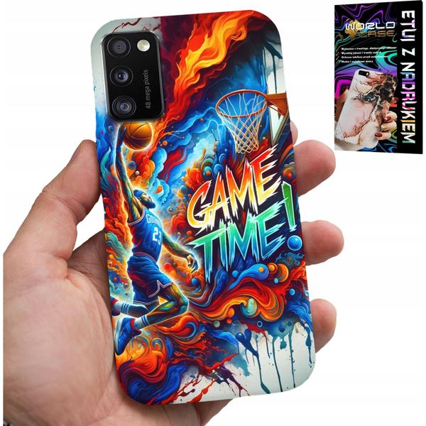 Custodia Per Xiaomi Poco M3 - Basketball Nba Game Time, Custodia + Vetro-image