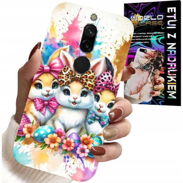 Custodia Per Xiaomi Redmi 8 - Coniglio, Natale, Coniglio, Pasqua-image