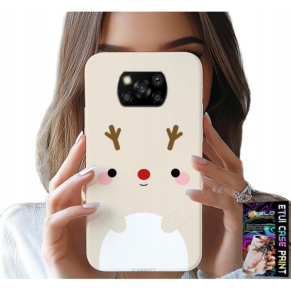 Custodia Per Xiaomi Poco X3 - Renne, Renne, Disegni Natalizi-image
