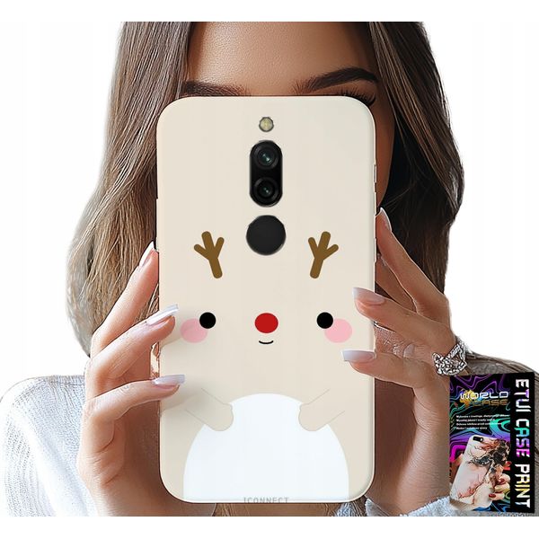 Custodia Per Xiaomi Redmi 8 - Renne, Renne, Disegni Natalizi-image