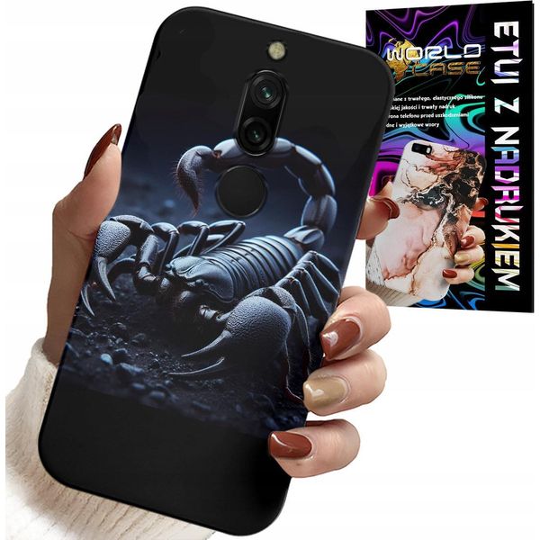 Custodia Per Xiaomi Redmi 8 - Scorpione, Scorpioni + Pellicola In Idrogel-image