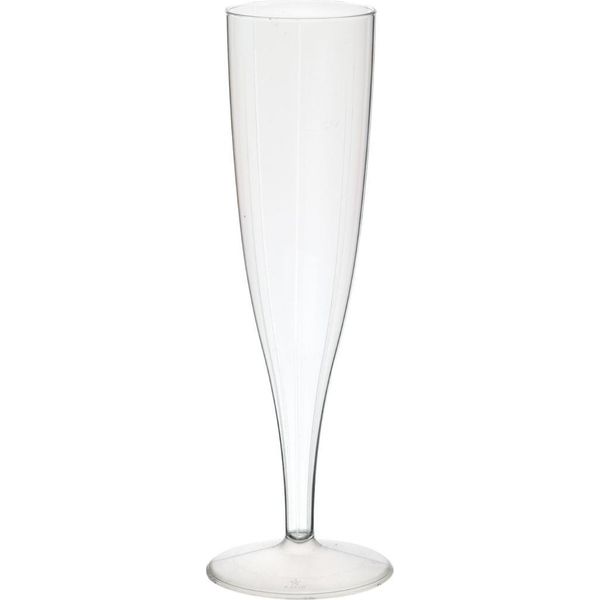 Duni 120145 Bicchiere Da Champagne 10 Pezzi Flute Da Champagne In Vetro Da 135 Ml-image