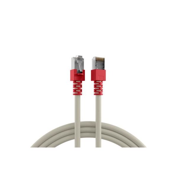 Efb K5450.10 Efb RJ45 Patchkabel Sf/Utp, Cat.5E, Cca, 10M, Grau-image