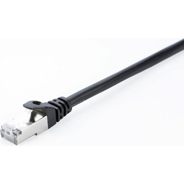 V7 V7CAT6STP-05M-BLK-1N - Cavo Di Rete (4,3 M, Cat6, S/Utp (Stp), RJ-45, RJ-45, Schwarz)-image