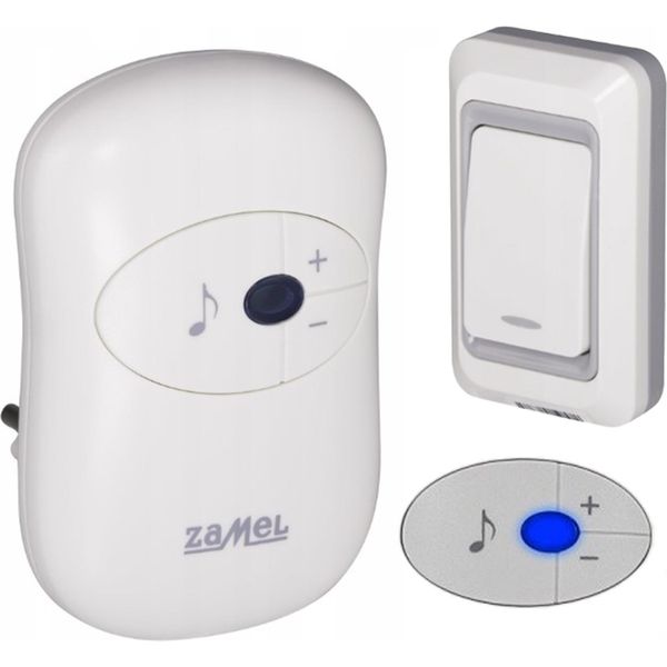 Campanello Da Presa Senza Fili + Interruttore Per Campanello Disco ST-930-image