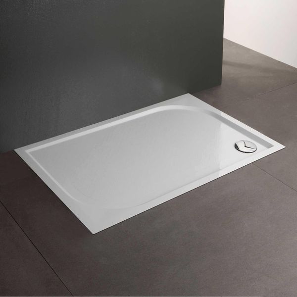 Piatto Doccia Filo Pavimento 70X100 In Resina Sottile | Klio-image