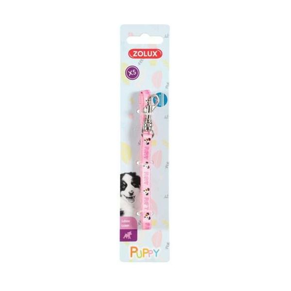 Guinzaglio Per Cani Mascotte Rosa 8Mm 1,2M Zolux-image