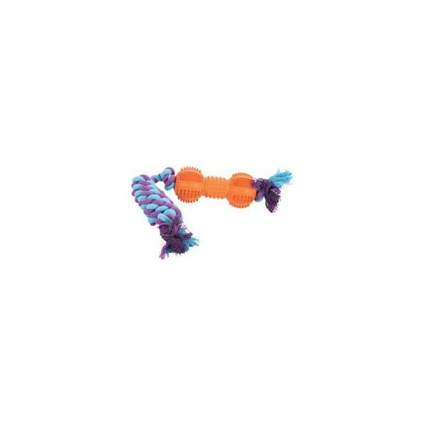 Gioco Per Cani Rope Bone In Gomma 35Cm Colori Misti Zolux-image