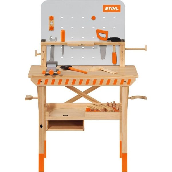 Stihl 0421 600 0144 Banco Da Lavoro Per Bambini In Legno (0421 600 0144)-image