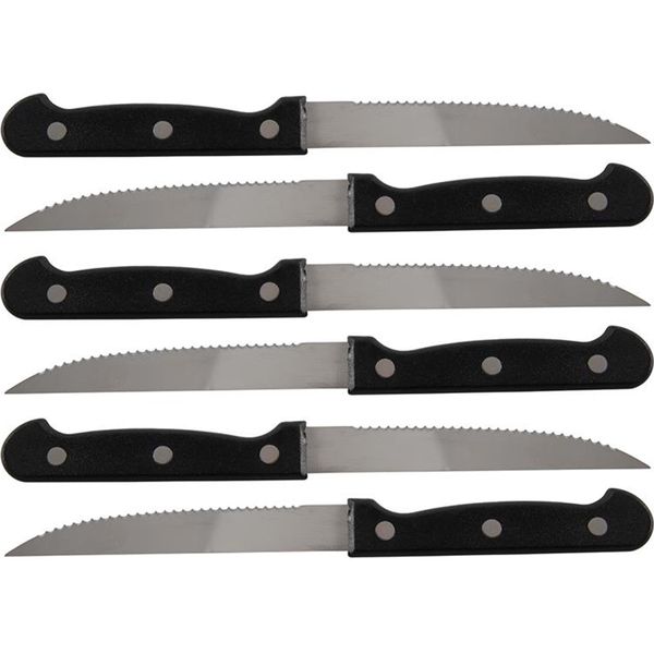Coltello Da Bistecca Massamarkt 6 Pezzi 21,5 Cm-image