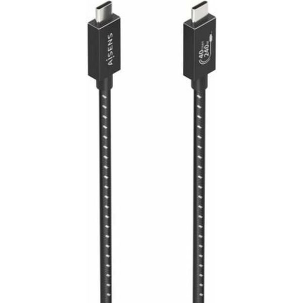 Aisens A156-0867 Cavo Usb-C Trasparente Trasparente Taglia Unica-image