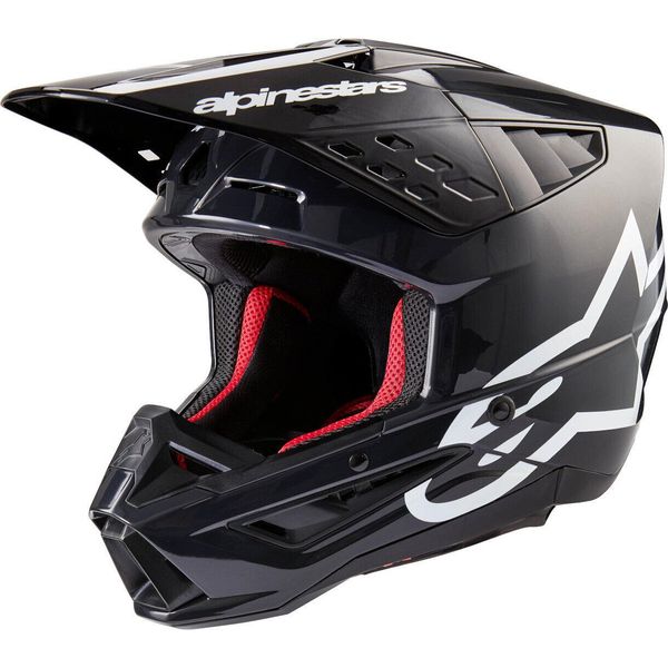 Casco Da Cross Alpinestars S-M5 Corp 2024, Nero/Grigio, 2XL (63/64)-image