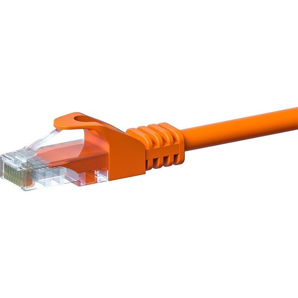 Cavo Di Rete Cat 5E U/Utp - 2 Metri - Arancione - Cca-image
