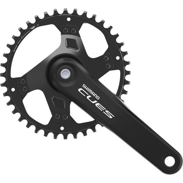 Guarnitura Shimano Cues U4000-1 Argento 170 Mm / 40T Argento 170 Mm / 40T Argento 170 Mm-image