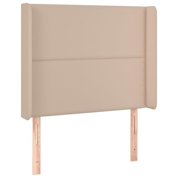 Syfax™ Testiera Ad Orecchio Cappuccino 93X16X118/128 Cm In Pelle Finta-image