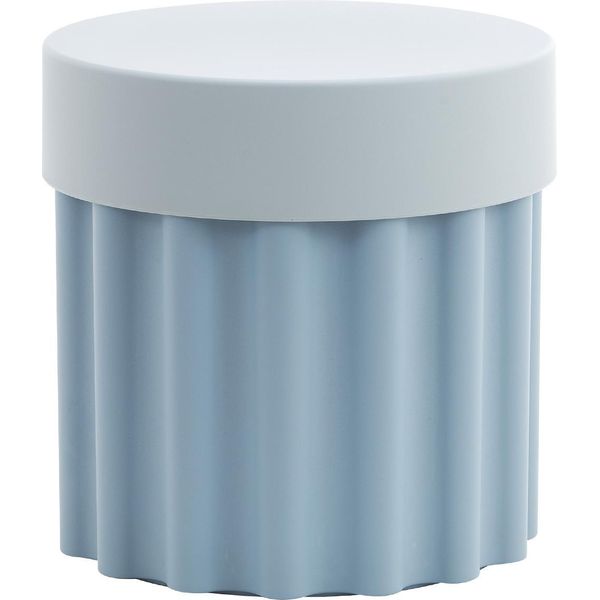 Howhomely | Tavolino - Tavolino - 36 X 36 X 37 Cm - Blu - Comodino - In Plastica - Minimalista E Moderno-image