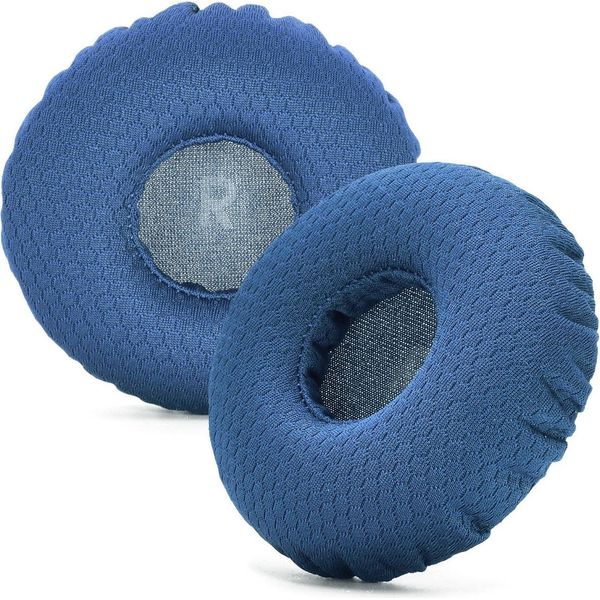 Inf 2 Cuscinetti Auricolari Di Ricambio Per Jbl Tune 600 660 670 In Memory Foam Blu-image