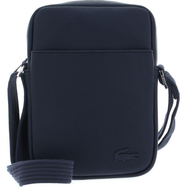 Lacoste Borsa A Tracolla Men's Classic Vertical Camera Bag Marine 166 Blu Scuro-image