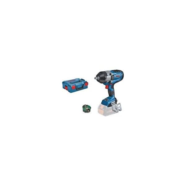 Pro Akku-Schlagschrauber Biturbo Gds 18V-1000 C Professional Solo, 18Volt Blau/Schwarz, Bluetooth Modul, Ohne Akku Und LadegeräT, 1/2", In L-BOXX"-image