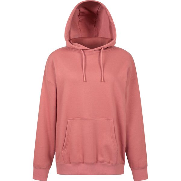 Mountain Warehouse - Felpa Con Cappuccio E Stampa Sul Retro Da Donna MW3847 (46 De) (Rosa Chiaro)-image