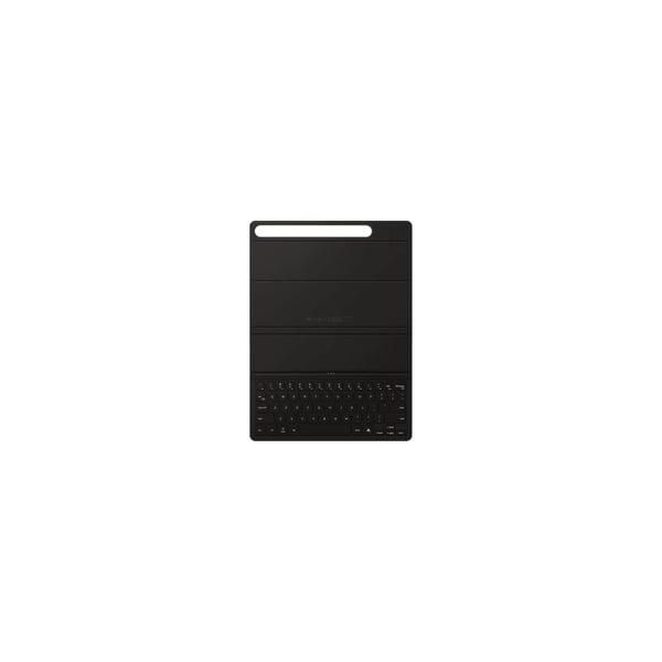 Book Cover Keyboard Slim, TablethüLle Schwarz, De-Layout, Samsung Galaxy Tab S9 | S9 Fe | S10 Fe | S10 Lite-image