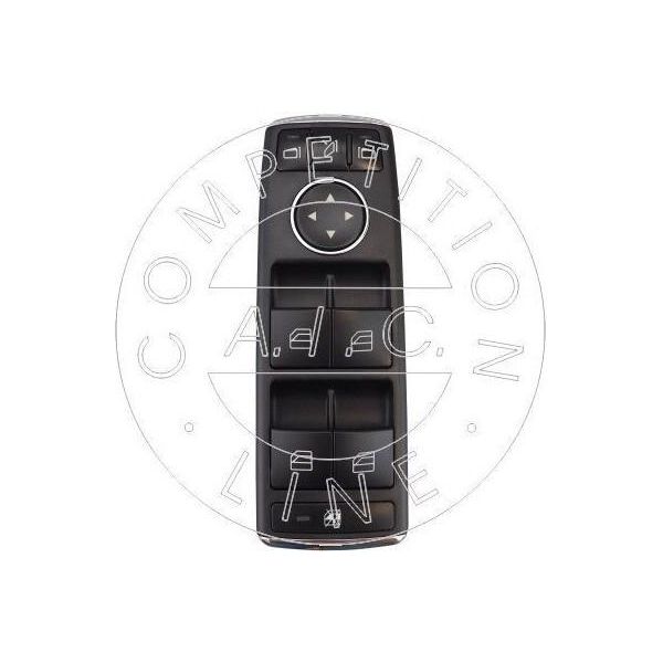 Aic 58863 Interruttore Alzacristalli Adatto Per MERCEDES-BENZ Classe C Berlina (W204) Interruttore Alzacristalli Anteriore Sinistro-image