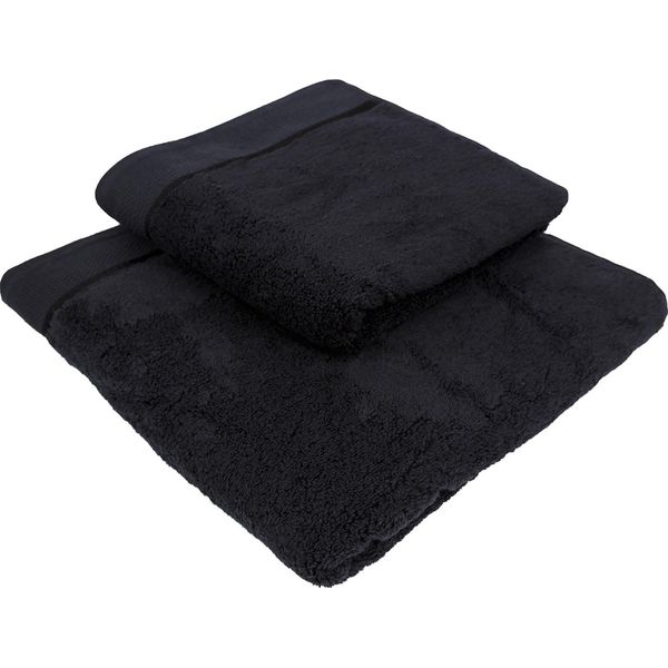 Asciugamano Star 70X140 Cm Nero-image