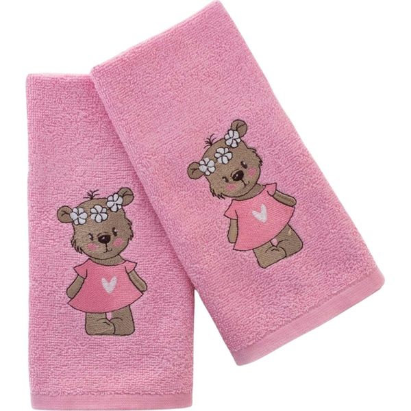 Asciugamano Per Bambini Lili 30X50 Cm Rosa-image