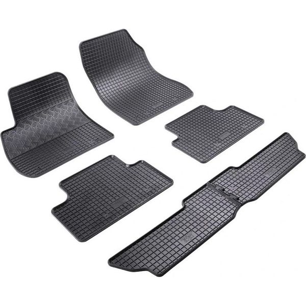 Tappetini In Gomma Per Auto Opel Zafira C 2012-2019 (7 Posti)-image
