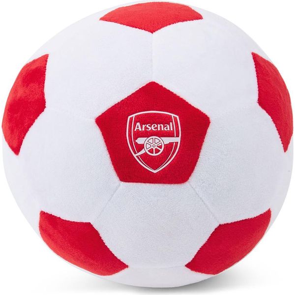 Arsenal Fc - Giocattolo Di Peluche, Calcio TA11491 (Taglia Unica) (Bianco/Rosso)-image