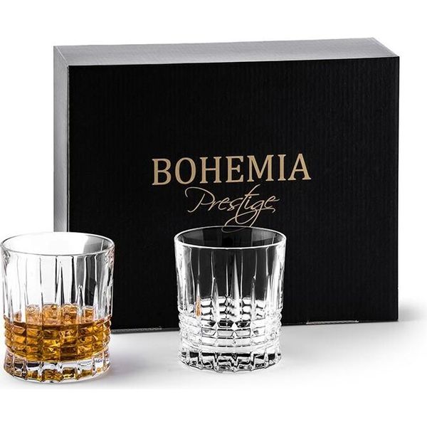 Set Di 6 Bicchieri Da Whisky In Cristallo Perfecto Bohemia Prestige-image