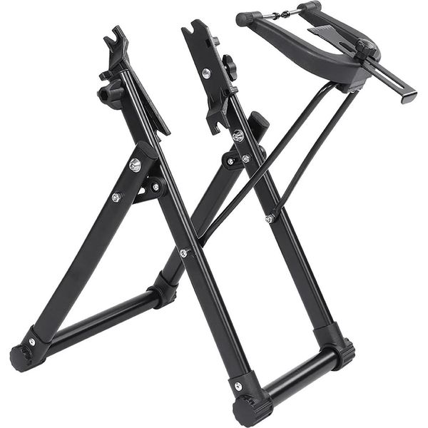Attrezzo Per Bicicletta - Chiave Per Raggi E Tenditore Per Nippli - Per Centrare La Ruota - Regolazione Dei Nippli - Universale - Nero-image