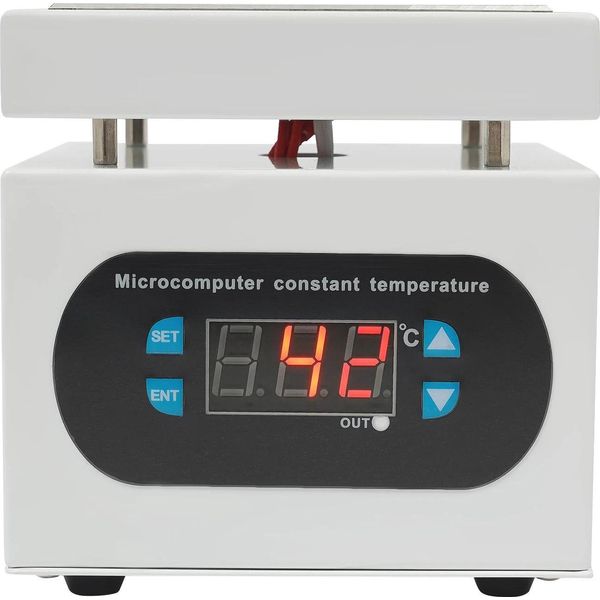 Piastra Elettrica Di Saldatura - Tavolo Di Preriscaldamento - 700 W - Piastra 20 X 20 Cm - Controllo Con Microcomputer - 220 V - Argento-image