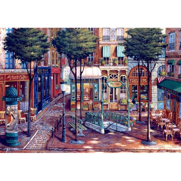 Bluebird Puzzle Metro - Puzzle Giocattolo Colorato Da 1000 Pezzi-image