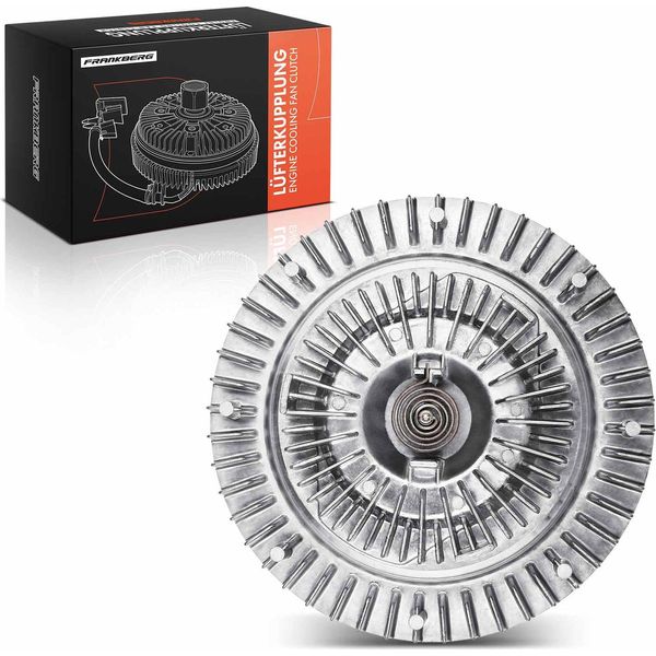 Frankberg 1X Ventola Frizione Radiatore Ventole Per Jeep Cherokee Xj 1994-2000 2.5L Wrangler I Ii 1997-1999 4.0L-image