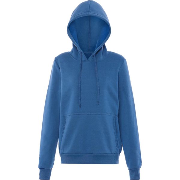 Felpa Con Cappuccio Da Donna Bionda - Blu Denim, Xl-image