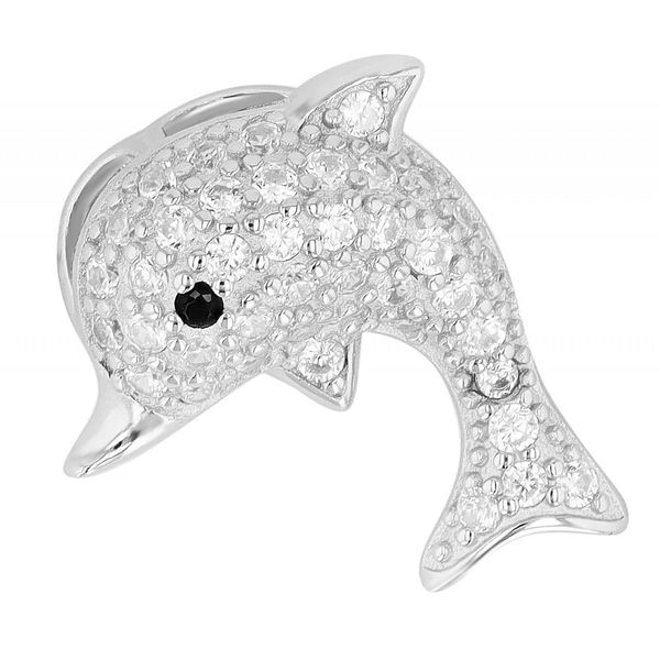 KettenanhäNger Adelia´s "Stylischer Schmuck AnhäNger Aus 925 Sterling Silber", Schwarz, SchmuckanhäNger, Damen, Silber 925 (Sterlingsilber), KettenanhäNger-image