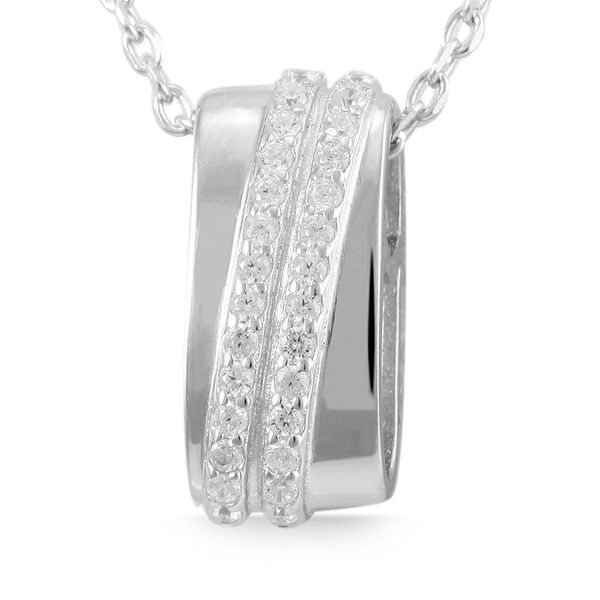 KettenanhäNger Adelia´S "Moderner Schmuck AnhäNger Aus 925 Sterling Silber", Silber, SchmuckanhäNger, Damen, Silber 925 (Sterlingsilber), KettenanhäNger-image