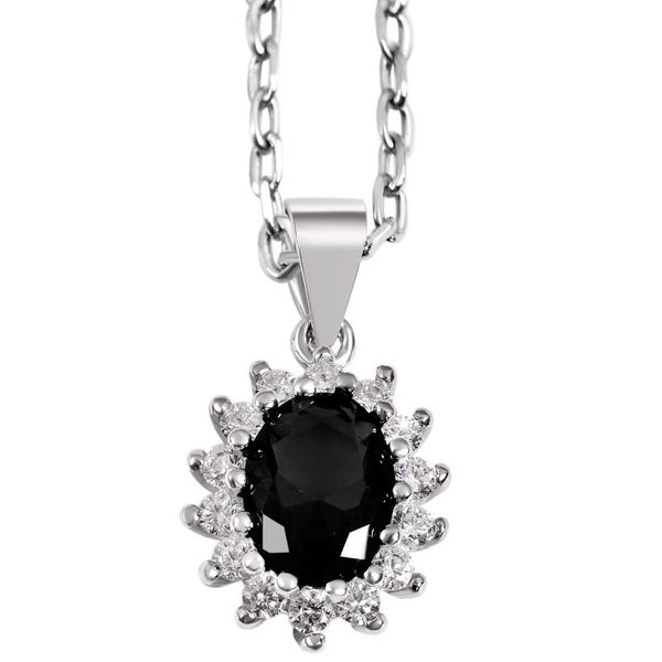 KettenanhäNger Adelia´S "Stilvoller Schmuck AnhäNger Aus 925 Sterling Silber", Blau, SchmuckanhäNger, Damen, Silber 925 (Sterlingsilber), KettenanhäNger-image