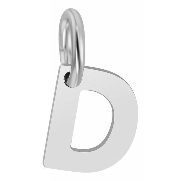 KettenanhäNger Adelia´s "Moderner Buchstabe AnhäNger Aus 925 Sterling Silber", Silber, SchmuckanhäNger, Damen, Silber 925 (Sterlingsilber), KettenanhäNger-image
