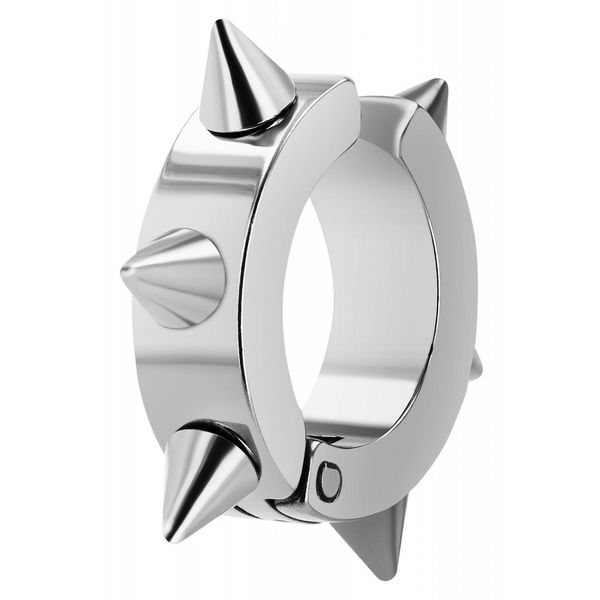 Paar Creolen Adelia´S "Herren Creolen Aus Edelstahl Ø 5 Mm", Silber, Ohrringe, Herren, Herren, Edelstahl-image