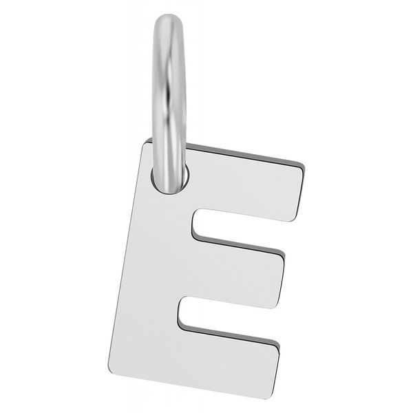 KettenanhäNger Adelia´S "Moderner Buchstabe AnhäNger Aus 925 Sterling Silber", Silber, SchmuckanhäNger, Damen, Silber 925 (Sterlingsilber), KettenanhäNger-image