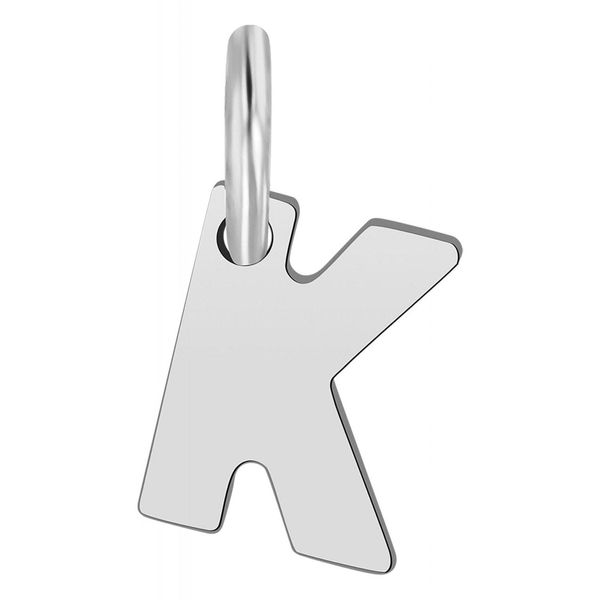 KettenanhäNger Adelia´S "Trendiger Buchstabe AnhäNger Aus 925 Sterling Silber", Silber, SchmuckanhäNger, Damen, Silber 925 (Sterlingsilber), KettenanhäNger-image
